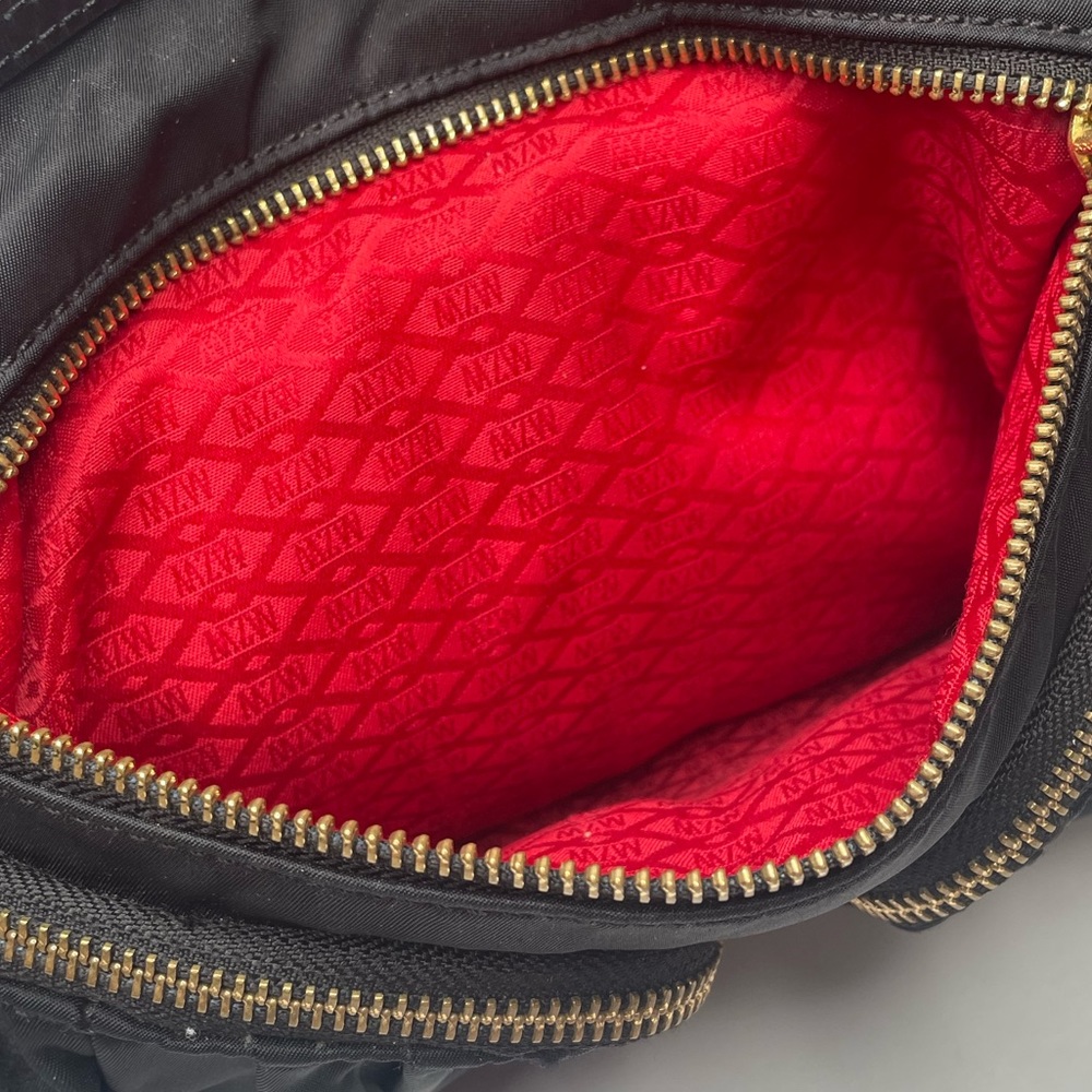 MZ Wallace Mia Paige Bedford Black Messenger Shoulder Bag - Picture 8 of 12